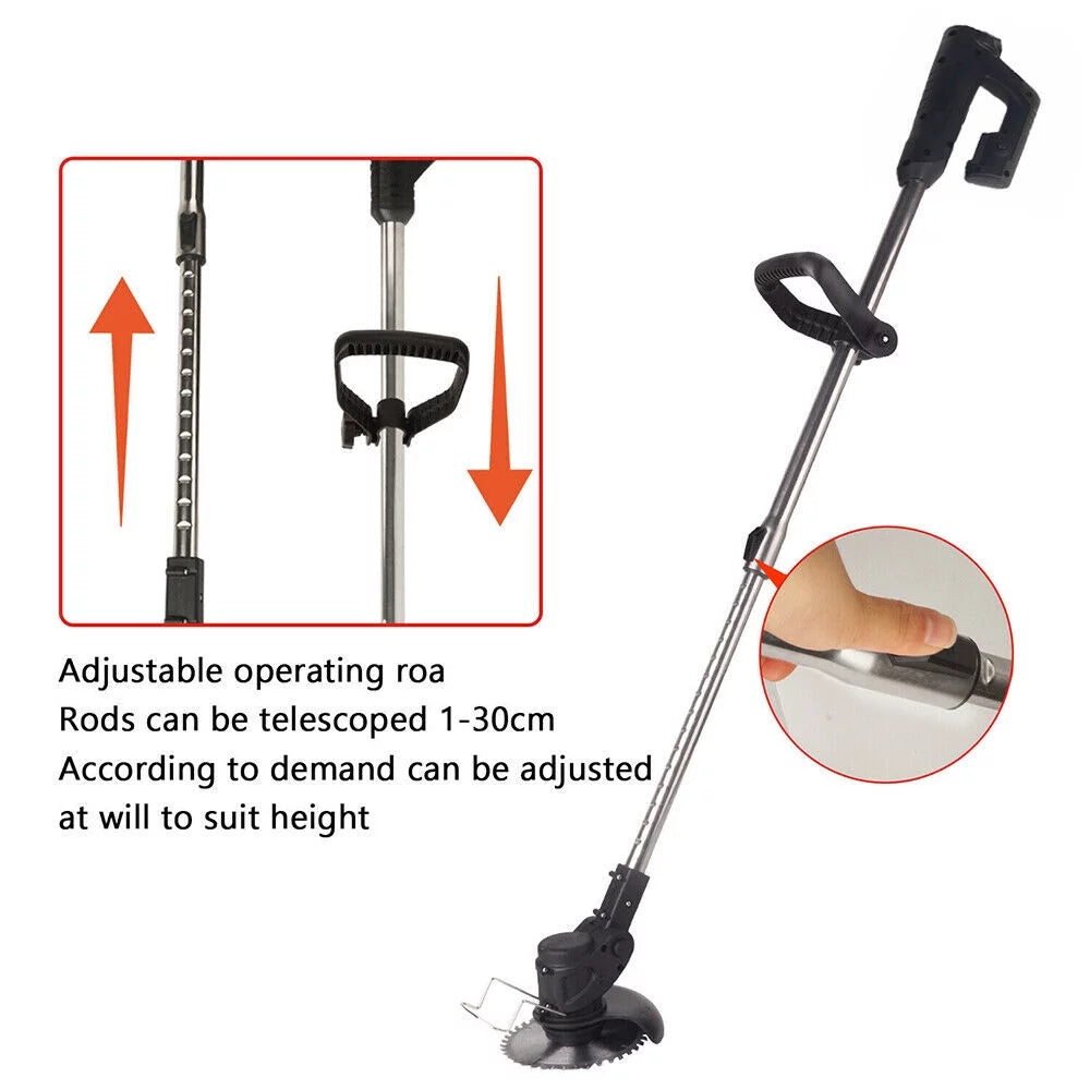 Cordless Electric Weed Eater Lawn Edger Grass String Trimmer A19308