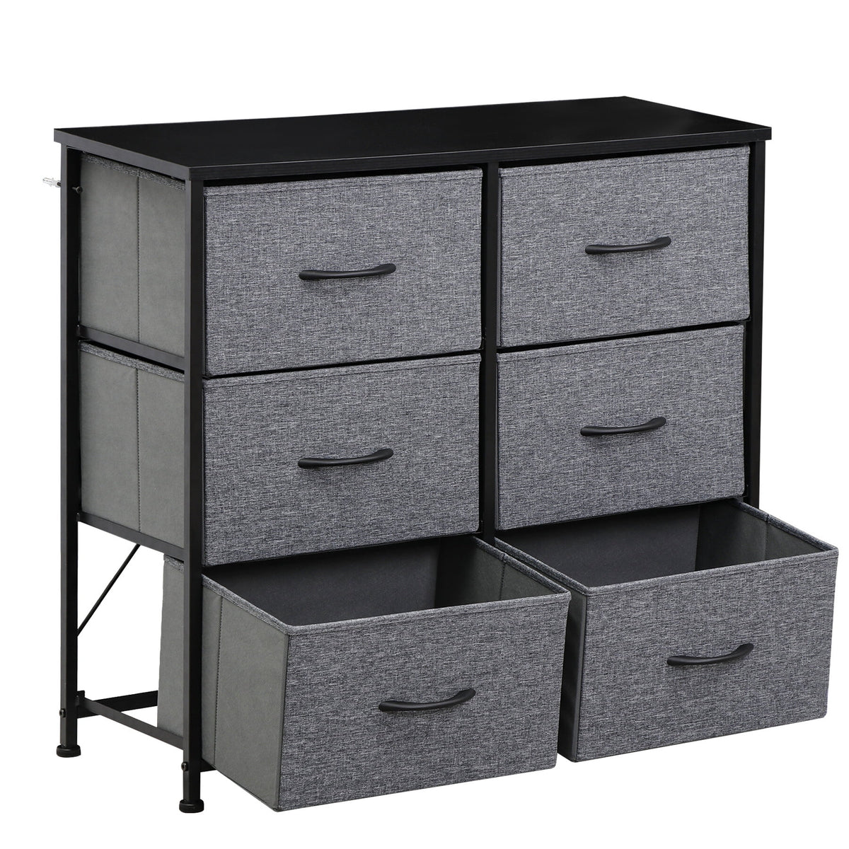 6 Drawer Fabric Storage Dresser I4125