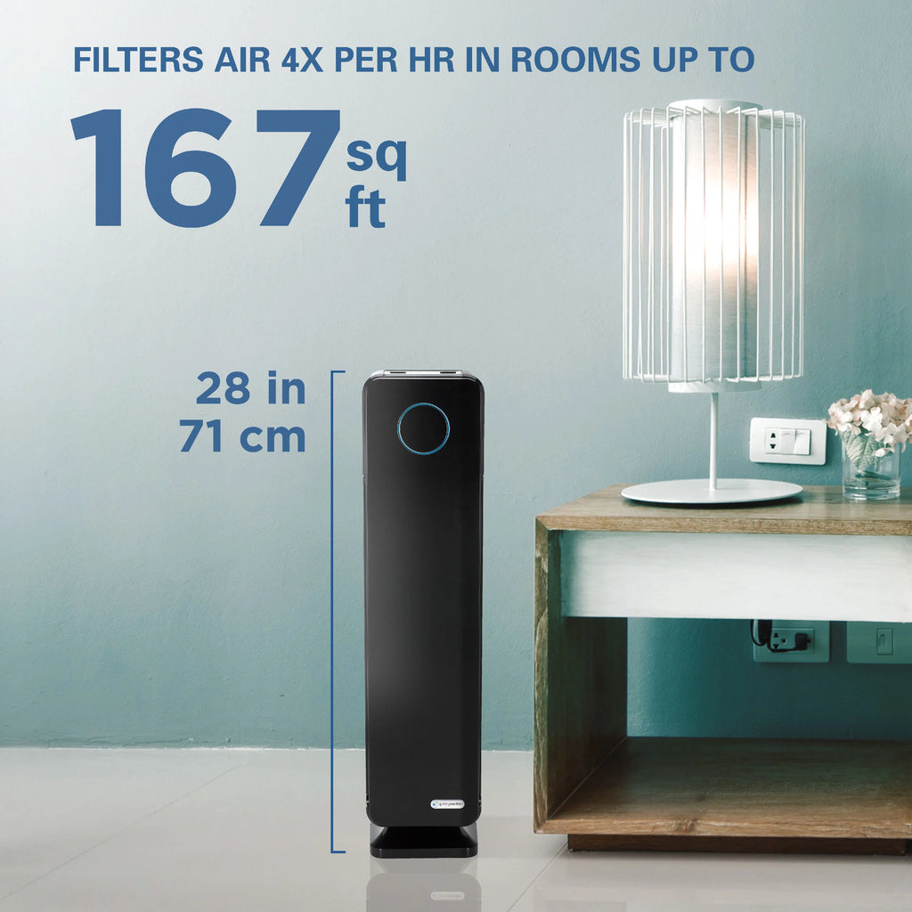 Black HEPA Air Purifier I908