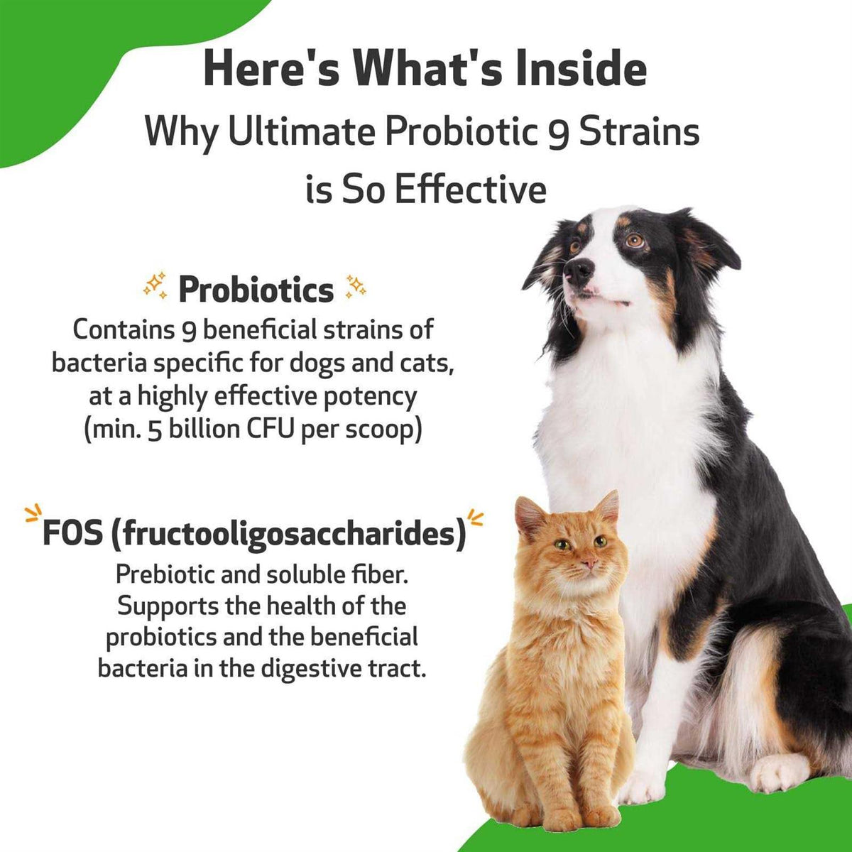 Probiotic 9 Strains for Dogs & Cats V33357