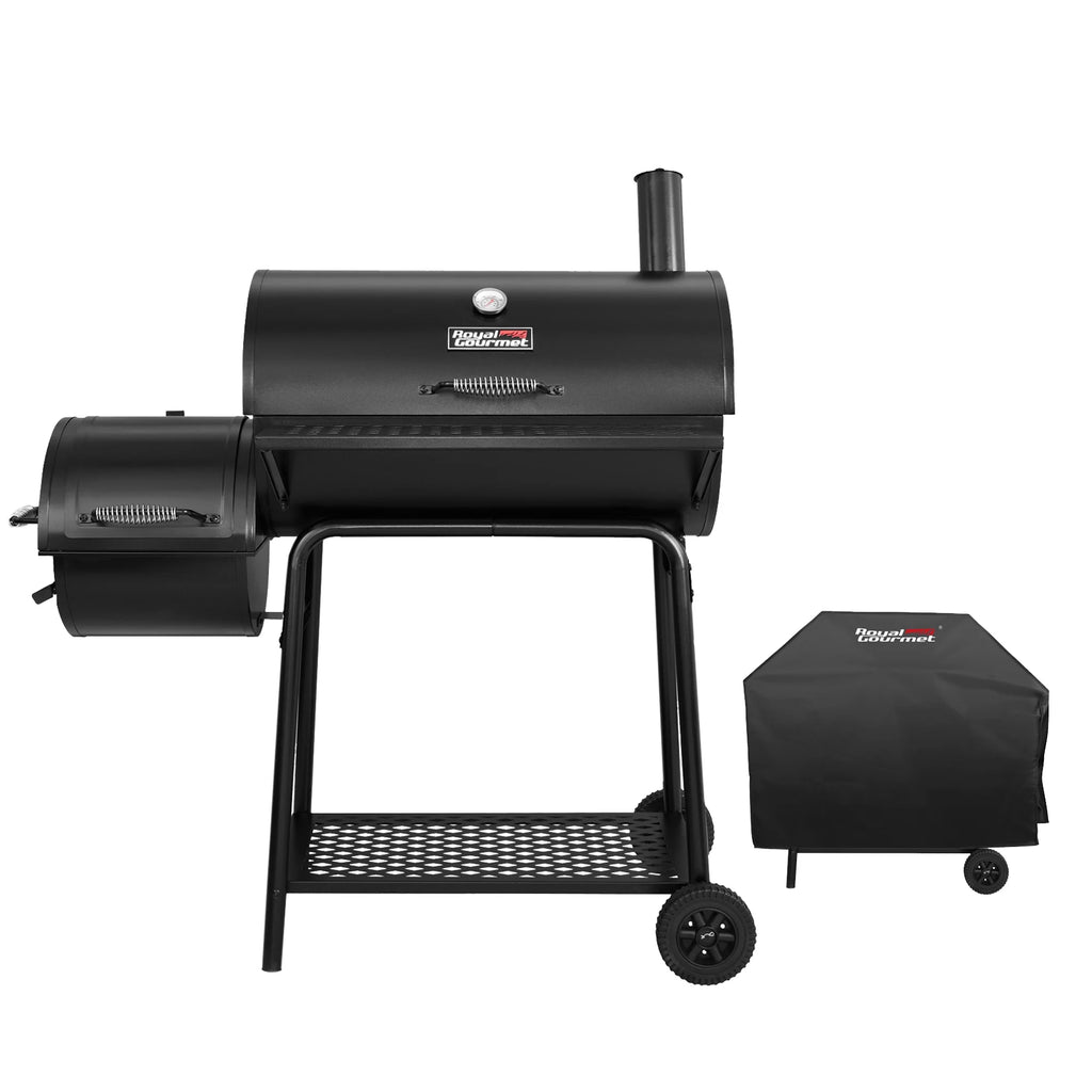30 Charcoal Grill with Offset Smoker S275346