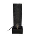 Black Water Wall LED Fountain E92347