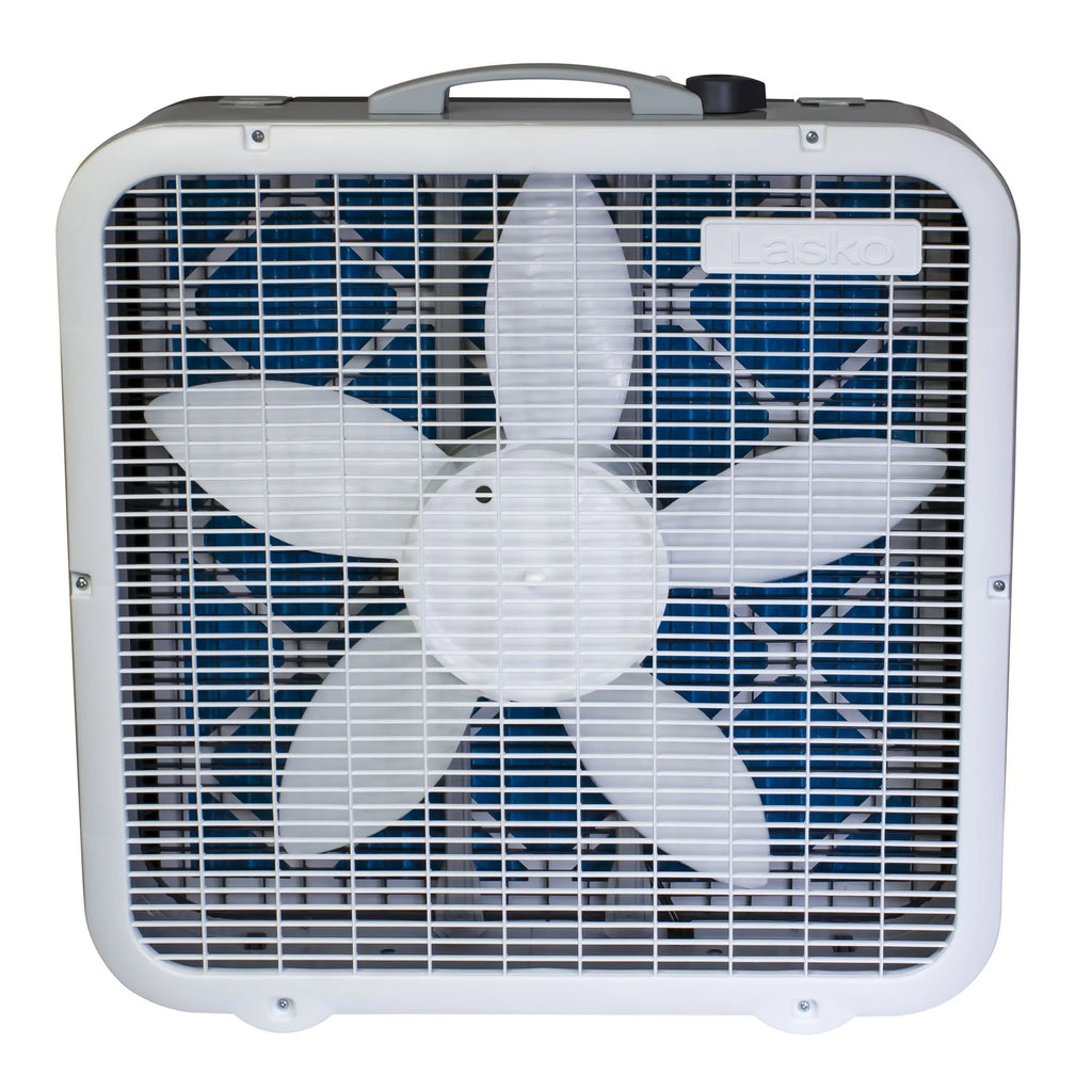 White 3-Speed 2-in-1 Box Fan and Air Purifier A534