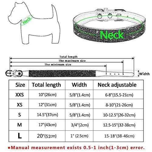 Rhinestone Soft Suede Leather Dog Collar Q156871