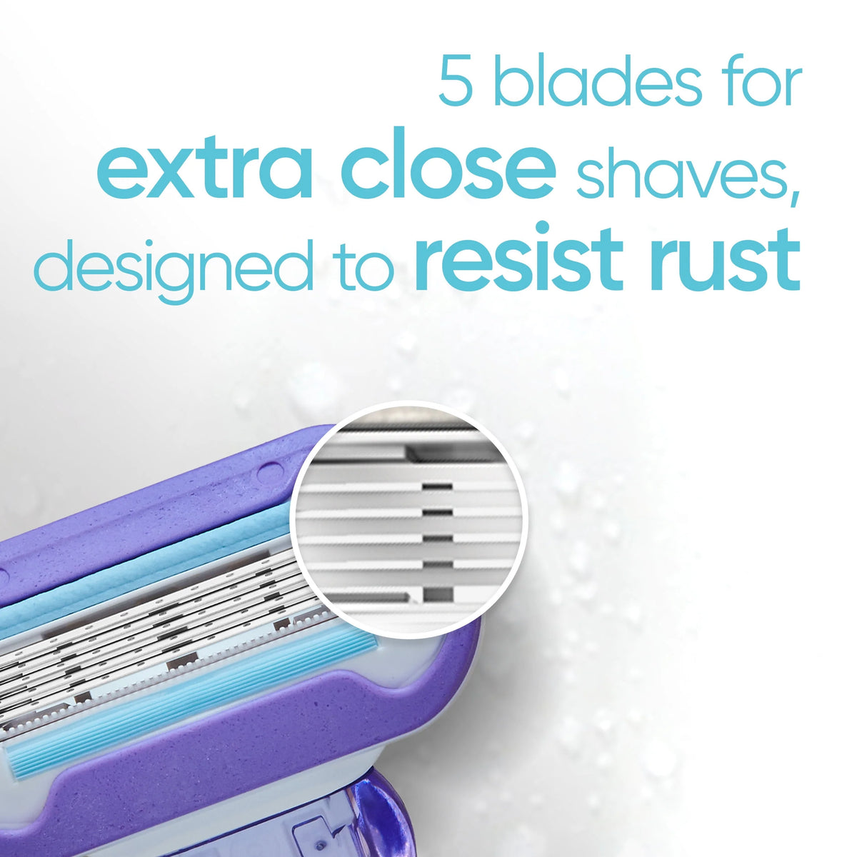 Women's Razor Handle with 2 Blade Refills G653