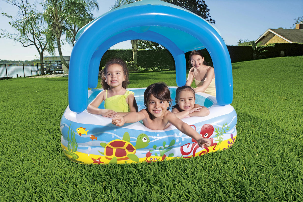 55 x 55 Inflatable Square Kiddie Pool Q412273
