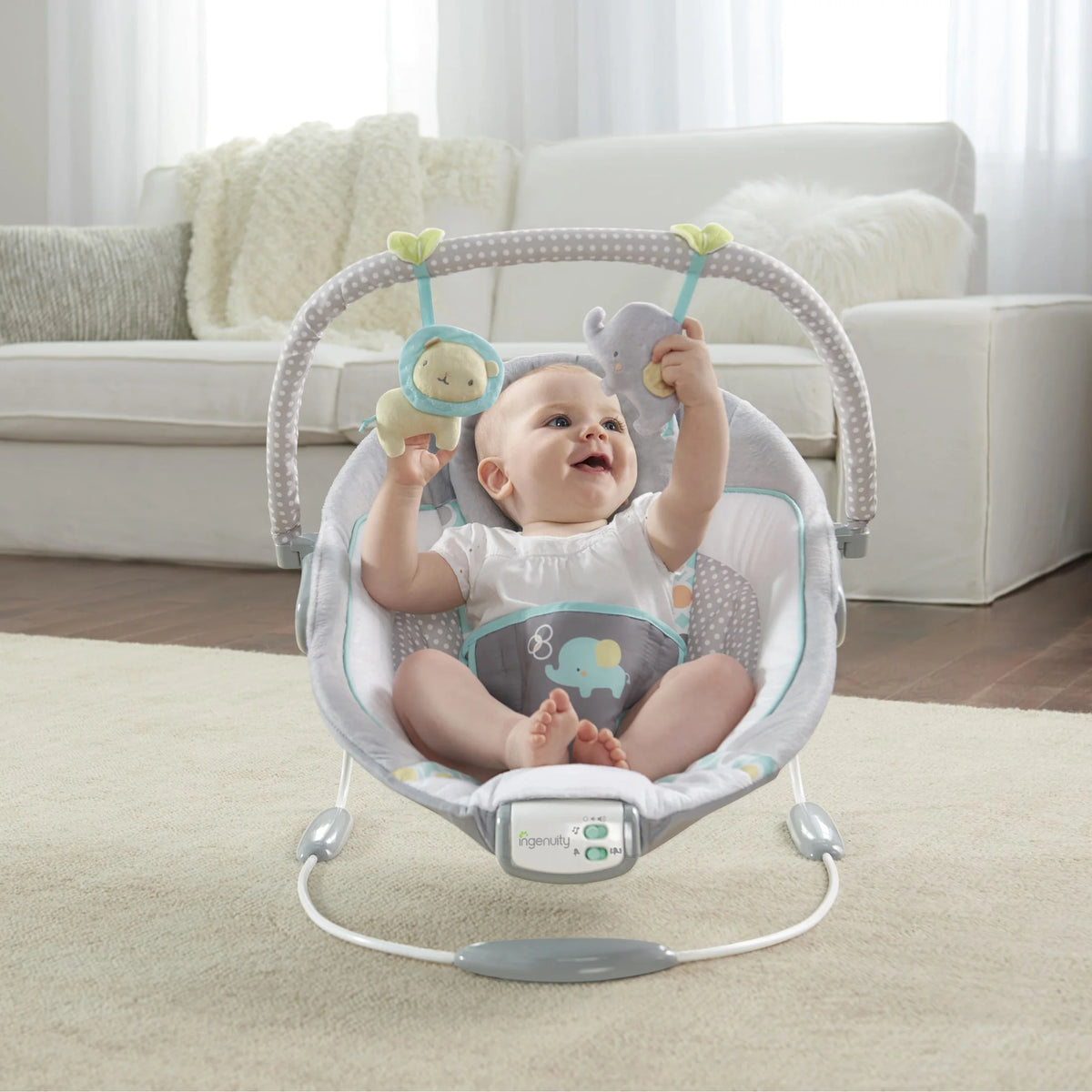 Baby Bouncer with Vibrating Infant Seat & Music P482060