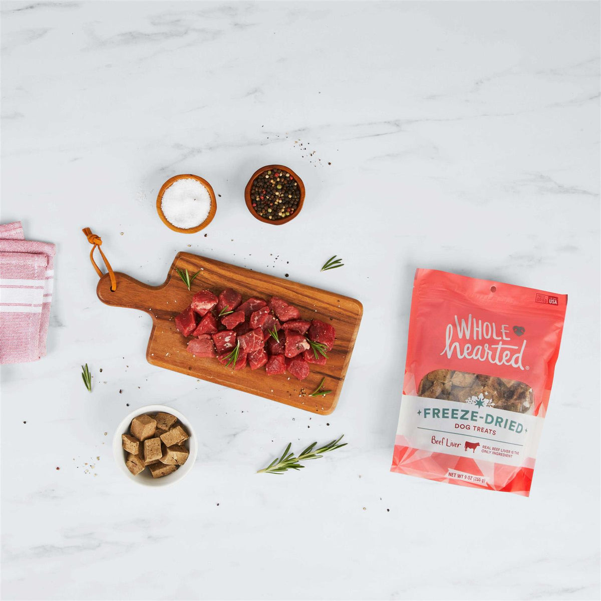 Beef Liver Freeze-Dried Dog Treats C86843