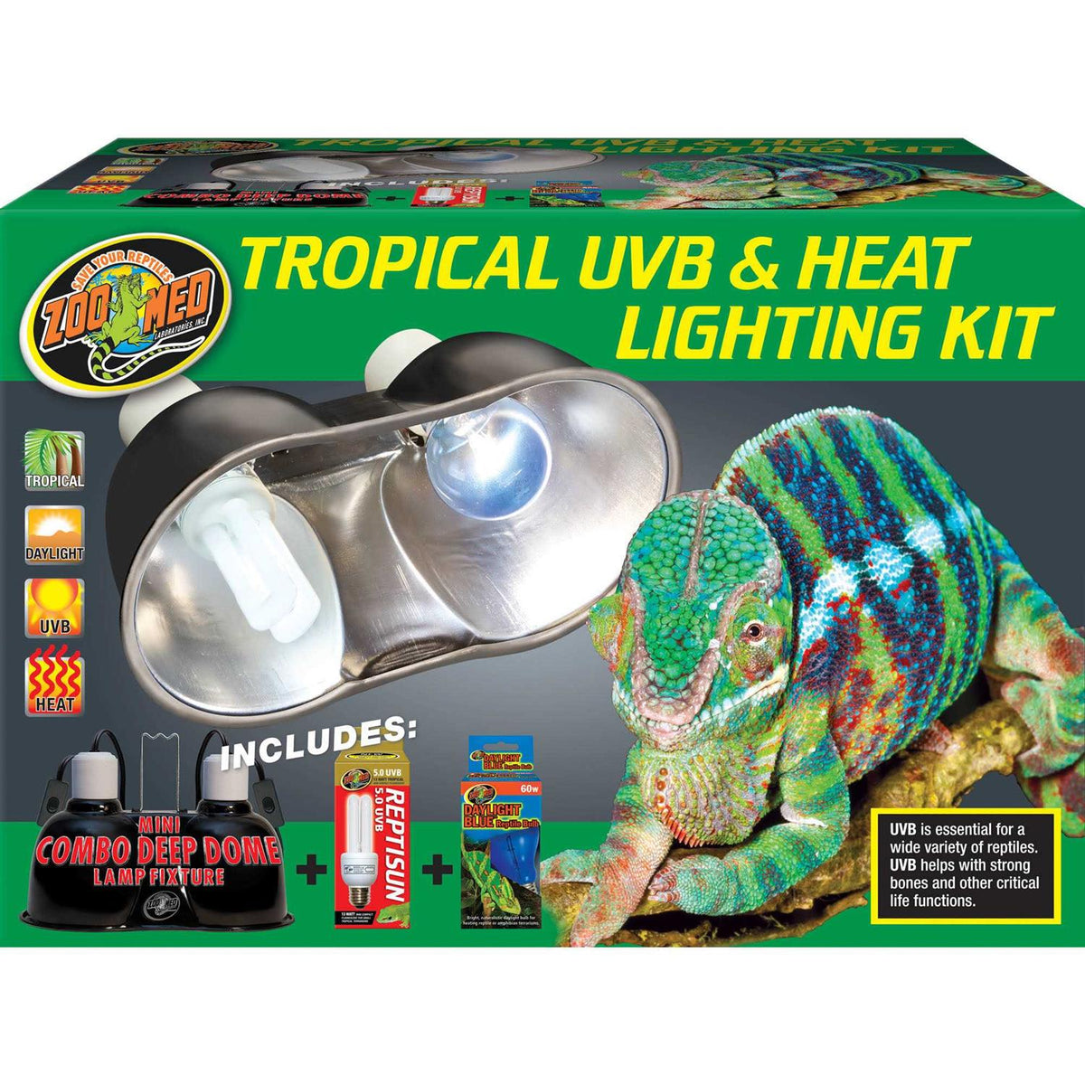 Tropical UVB Heat Lighting Kit L716