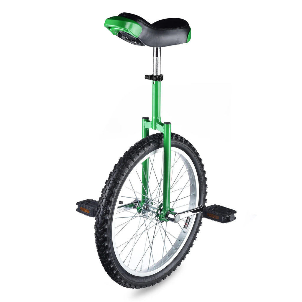 20 Inch Outdoor Unicycle Bike Yellow & Green N88333