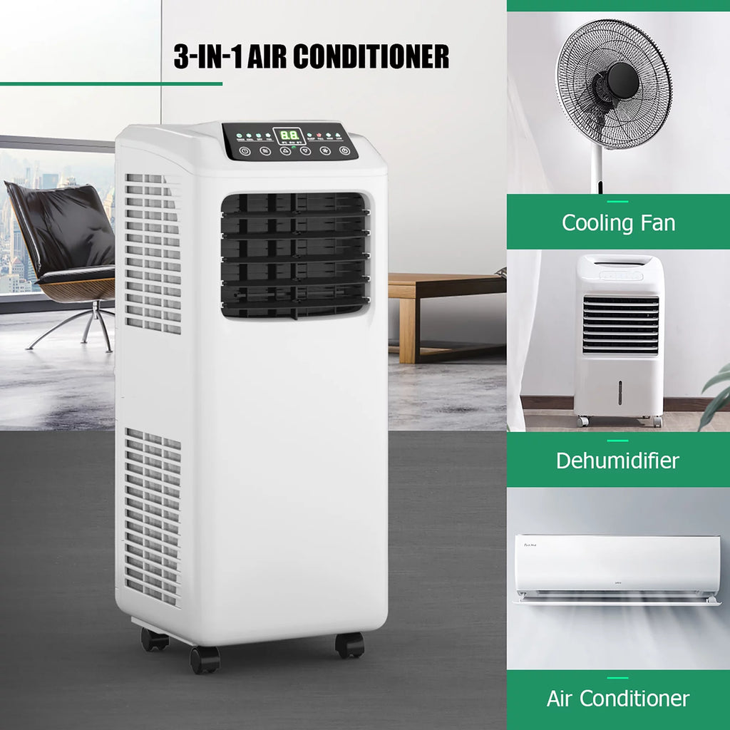 5500 BTU Portable Air Conditioner & Dehumidifier with Window Kit D622