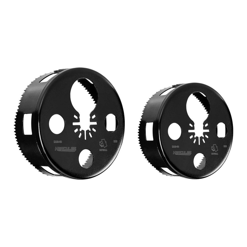 3-3/8 in. and 4-1/4 in. Recessed Light Cut-Out Saw Set, 2-Piece T188053