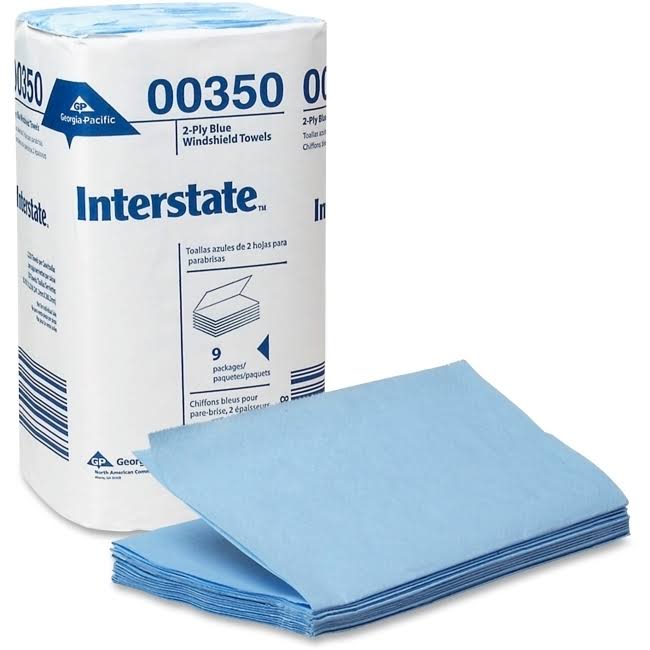 Two-Ply Singlefold Auto Care Wipers, 250/Pack, 9 Packs/Carton M704