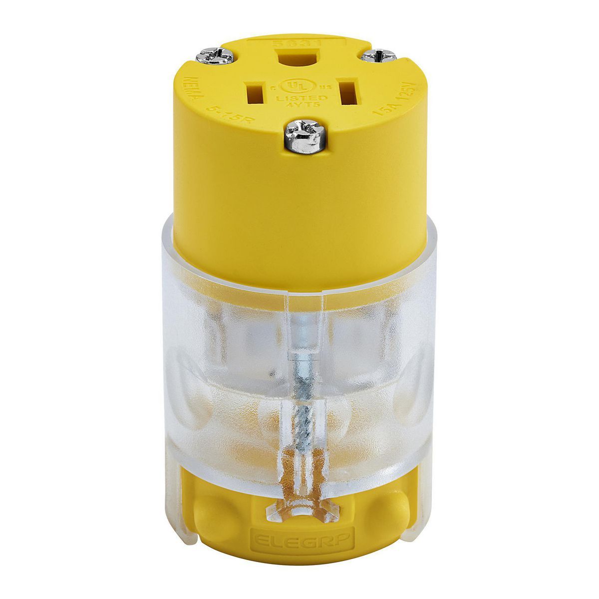 15 Amp 12-18 AWG Light Up Female Connector V439