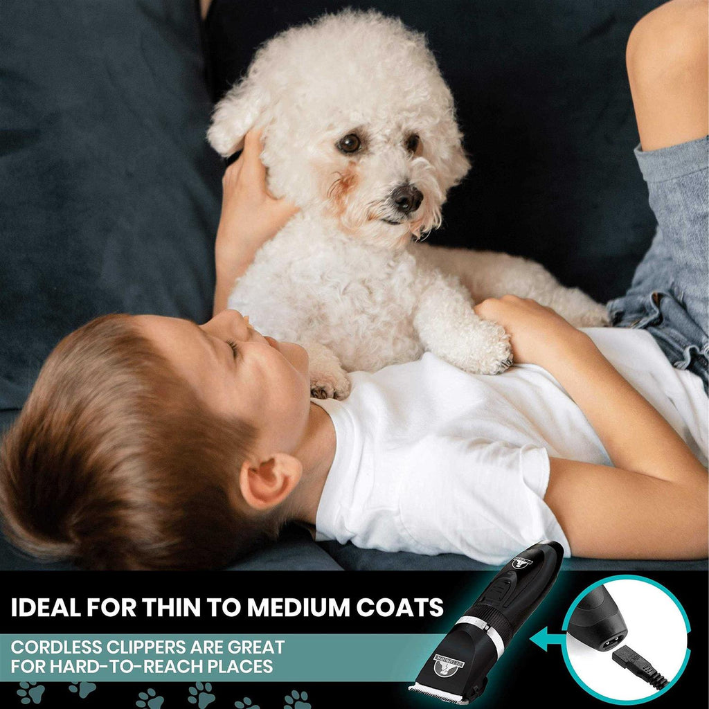 Cordless Low Noise Dog Grooming Clippers B37480