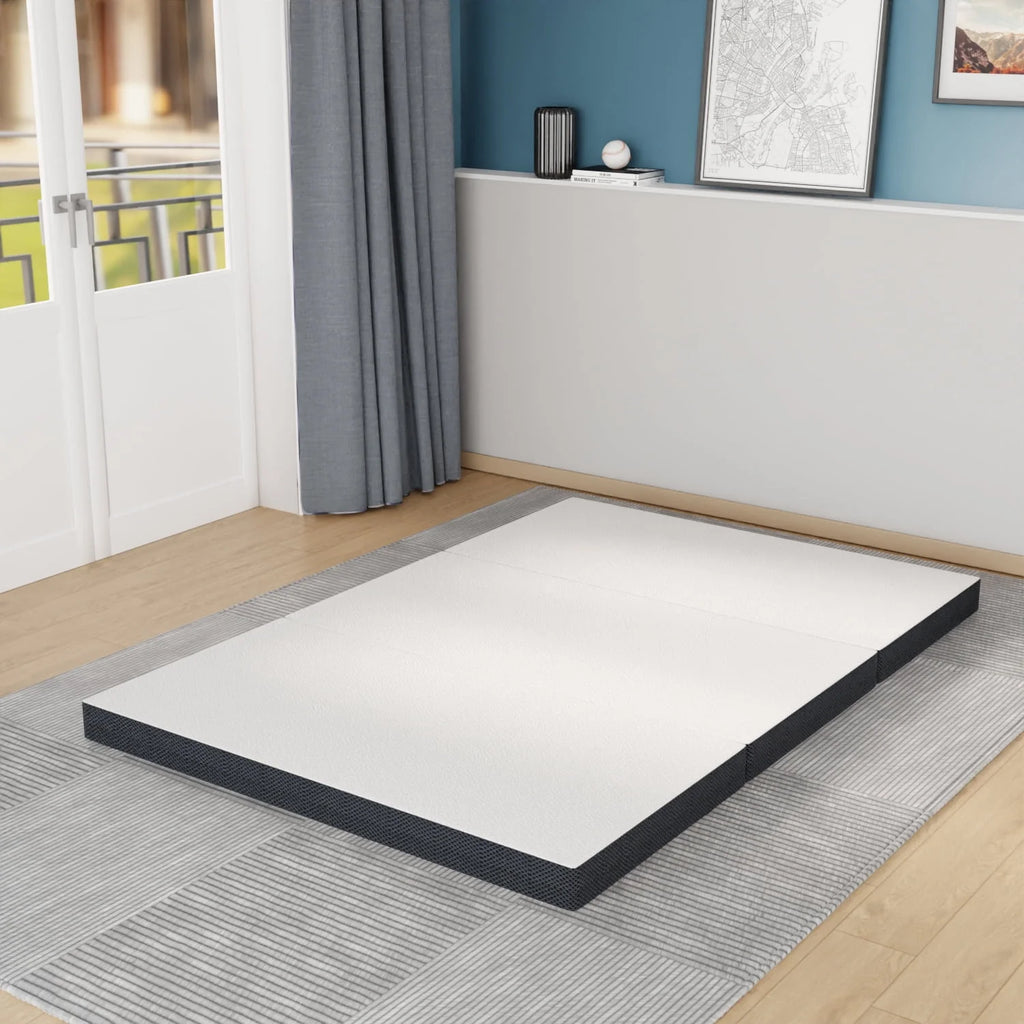 3 Inch Single Foldable Floor Mattress with Washable Cover S61643