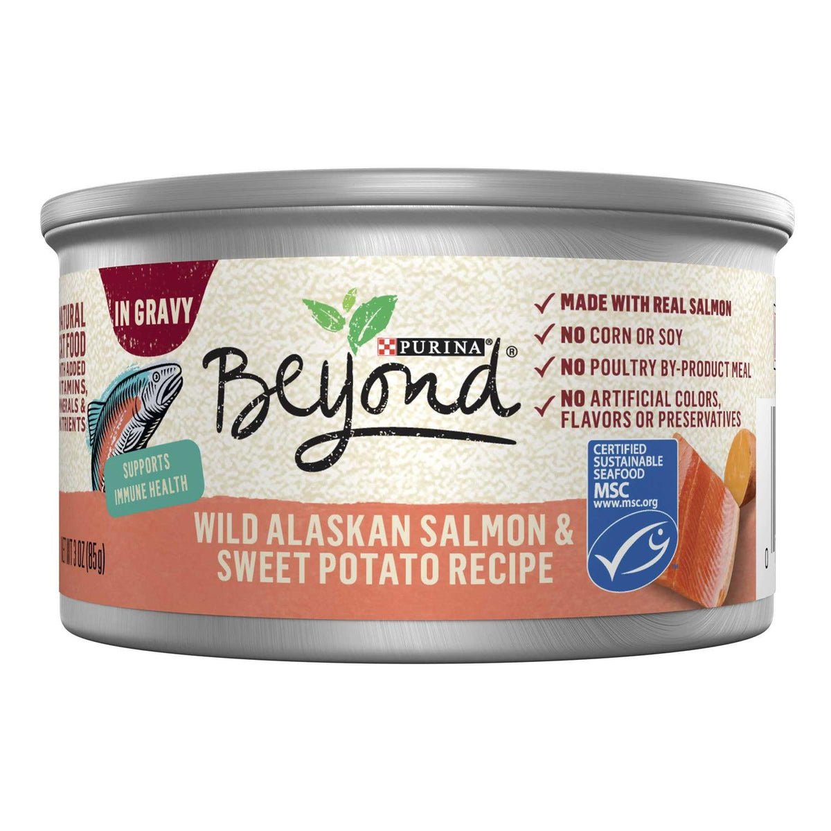 Grain Free Salmon & Sweet Potato Cat Food O58543