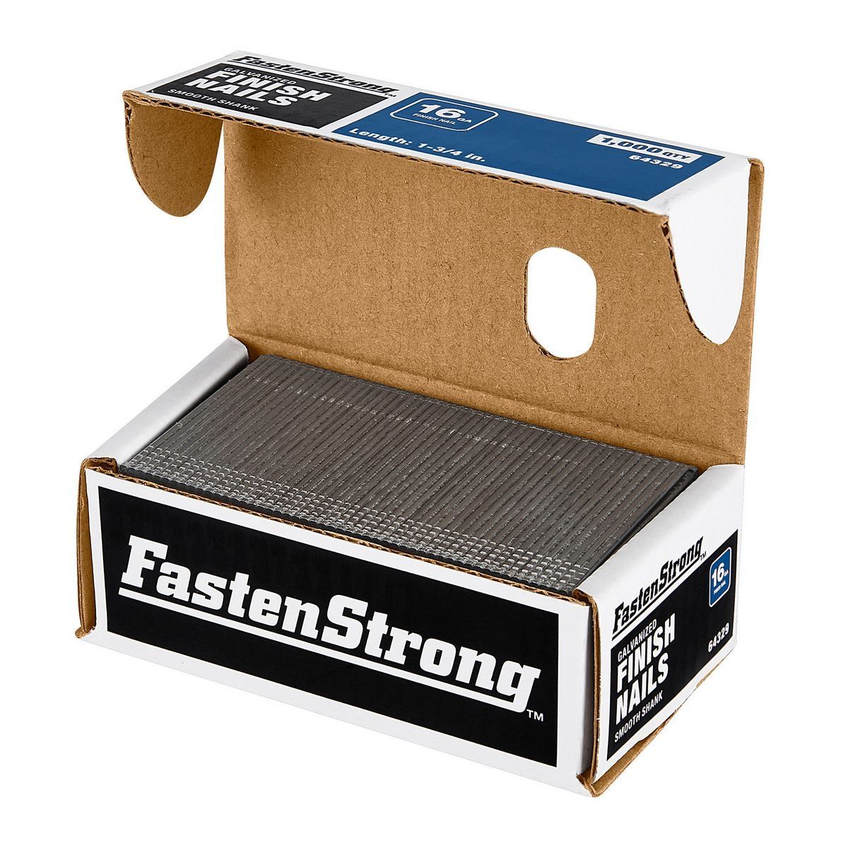 1-3/4 in. 16 GA Galvanized Finish Nails, 1000 Piece H1933
