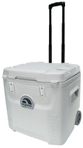White 52 QT Wheeled Marine Cooler T23580